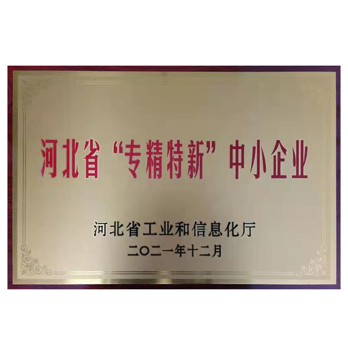 河北省“專精特新”中小企業(yè)認定